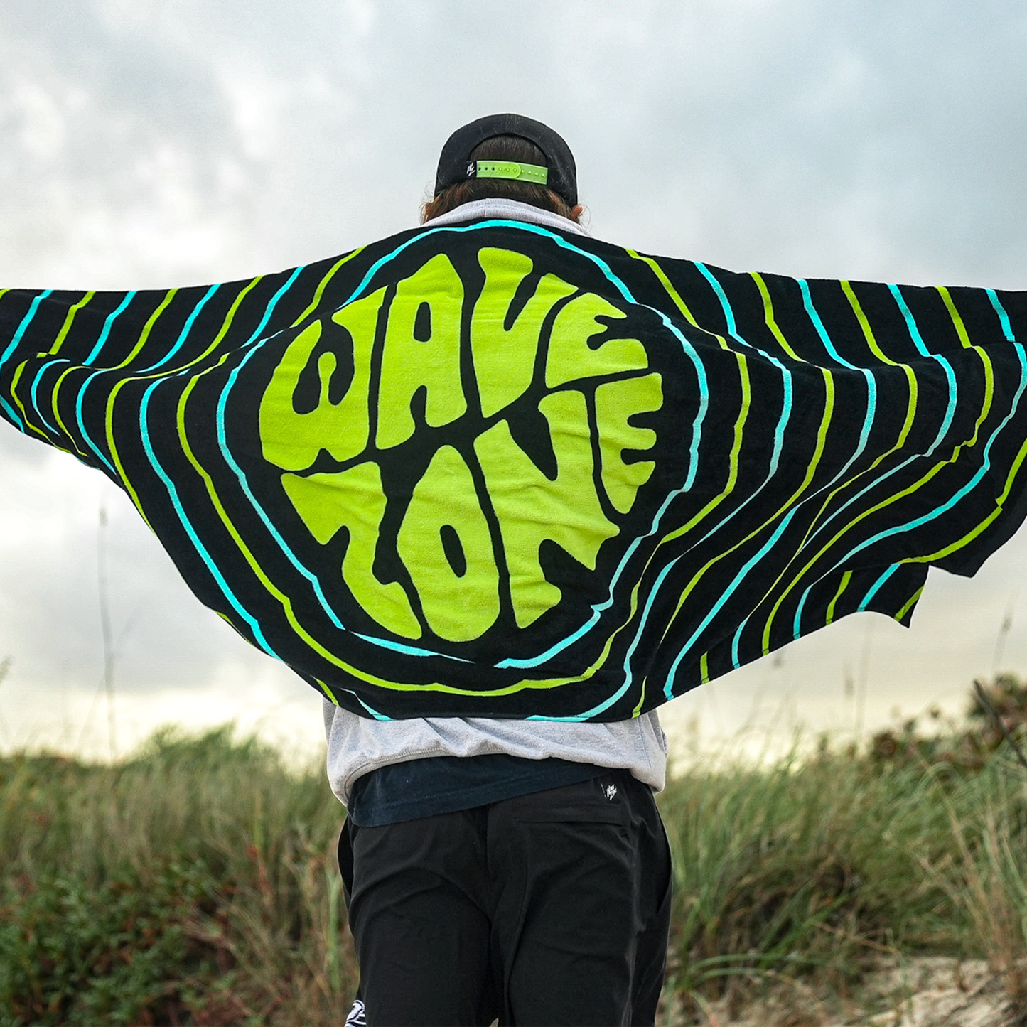 Wave Zone Beach Towel