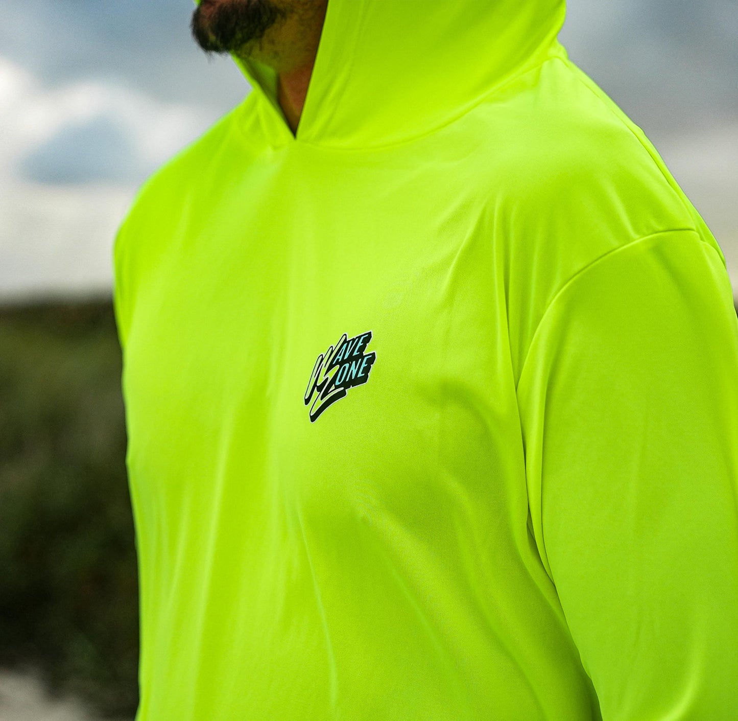 Wave Zone Logo Long Sleeve SPF Hoodie
