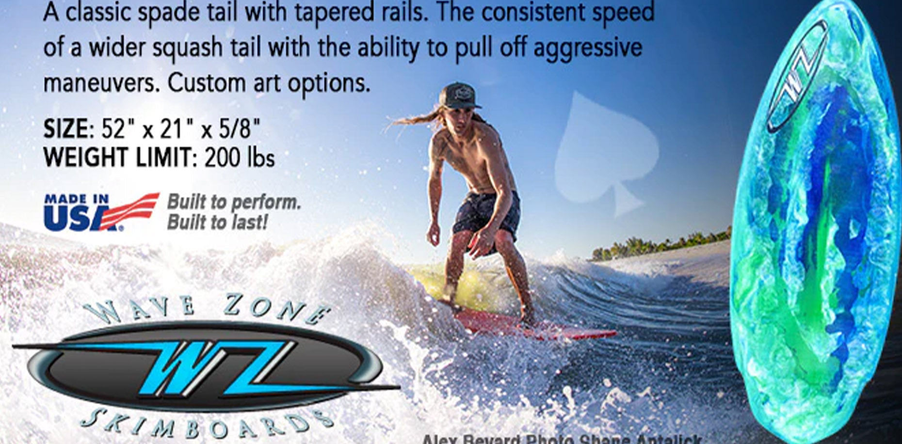 2020 New Release - The Spade Skimboard