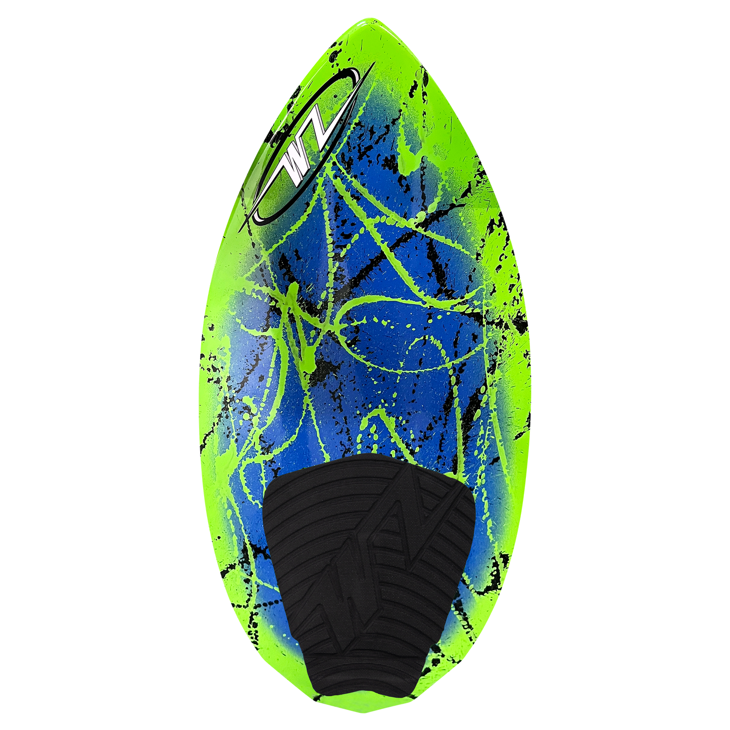 blue/green splat, yes
