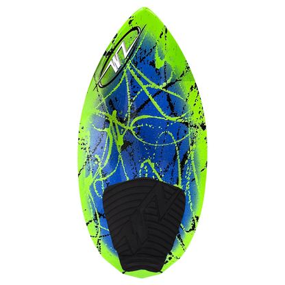 blue/green splat, yes