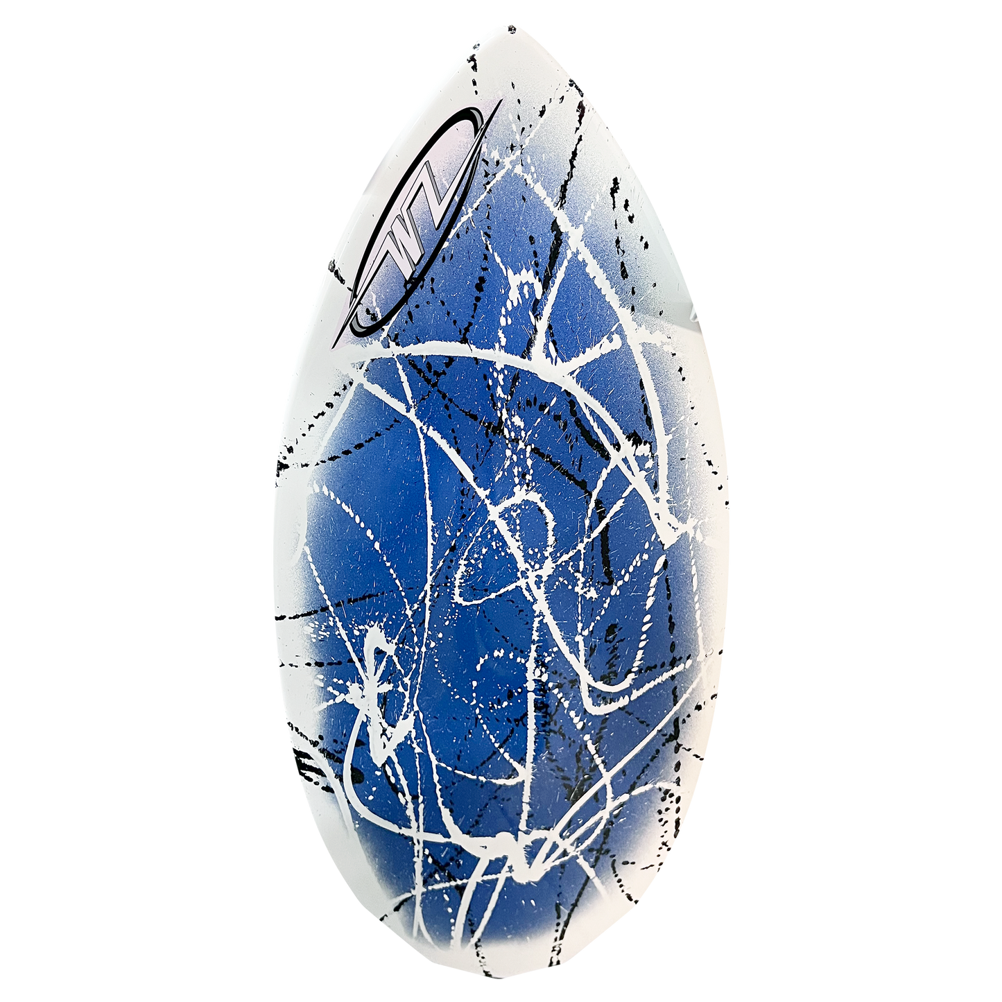 blue/white splat, no