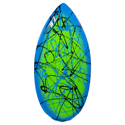 green/blue splat, no