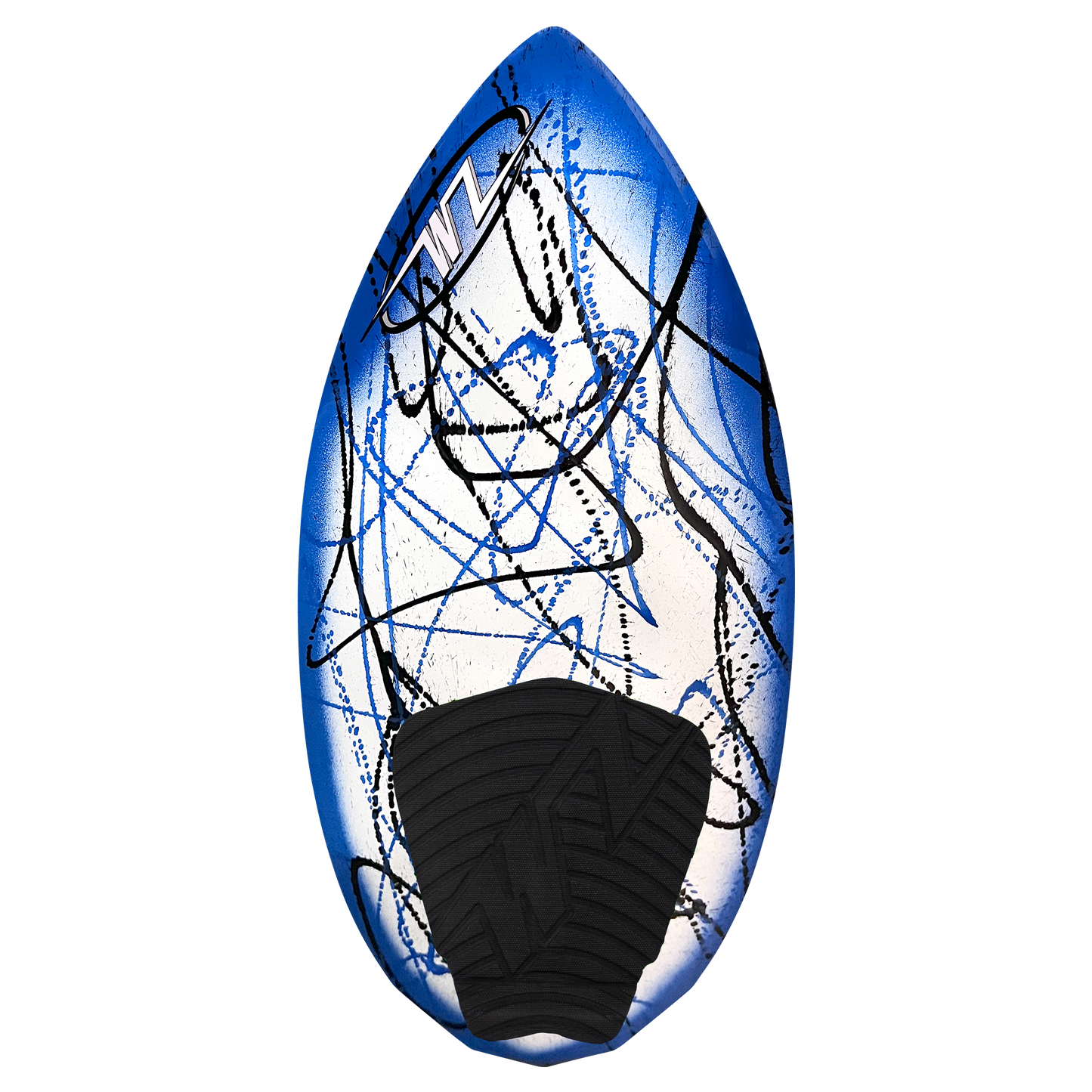 white/blue splat, yes