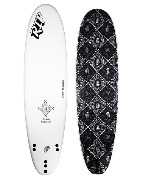 RIP x Black Summer Soft Slayer Longboard – Wave Zone