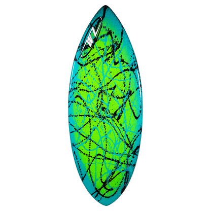 green/aqua splat, no