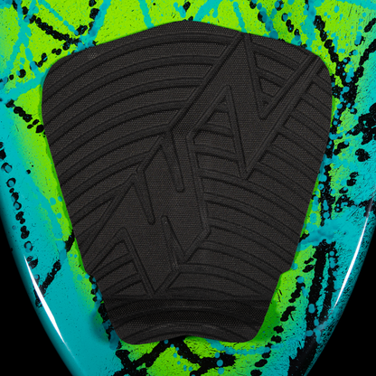 green/aqua splat, yes