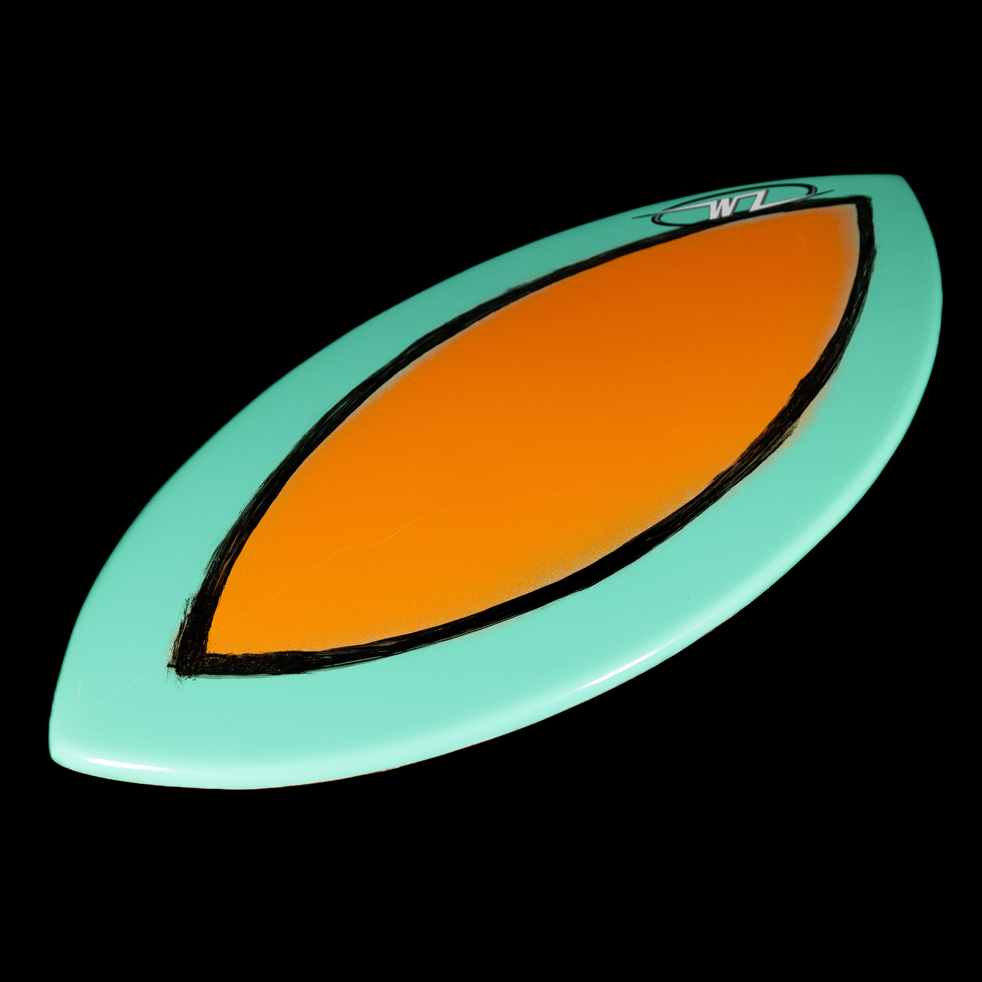 orange/mint halo, no