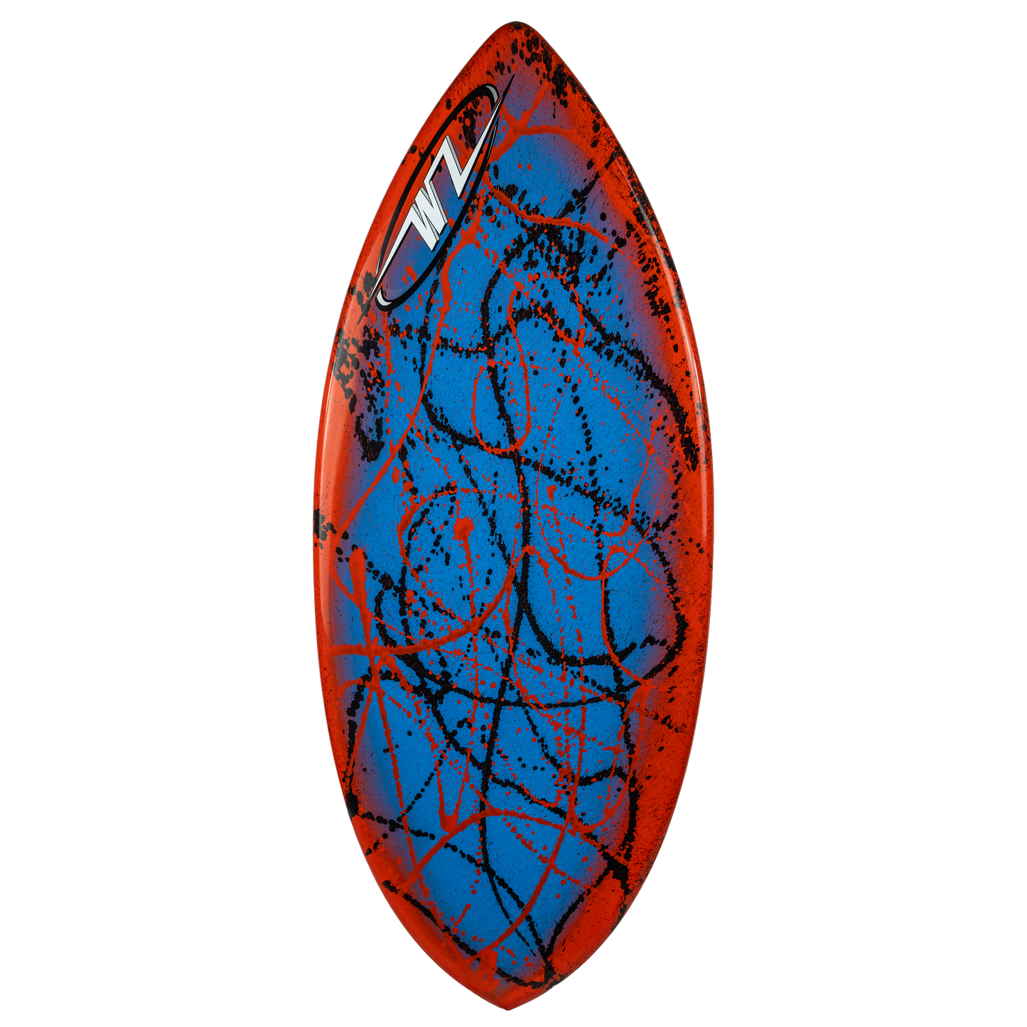 blue/red halo, no
