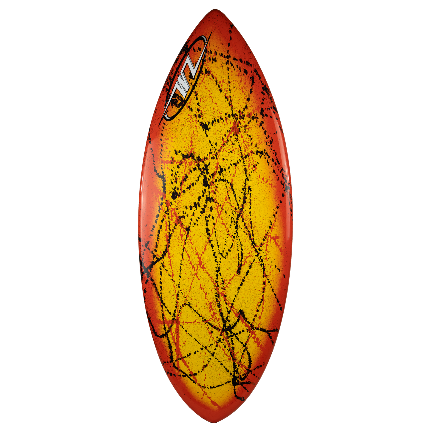 yellow/red halo, no