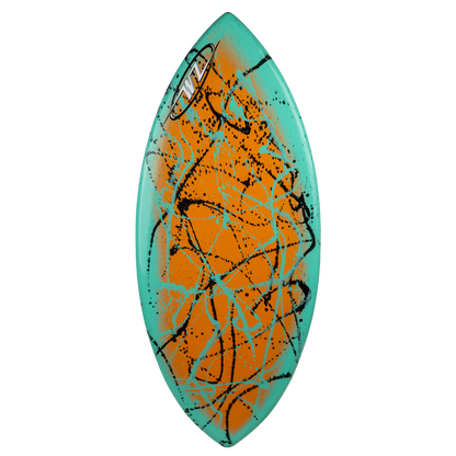 orange/teal halo, no