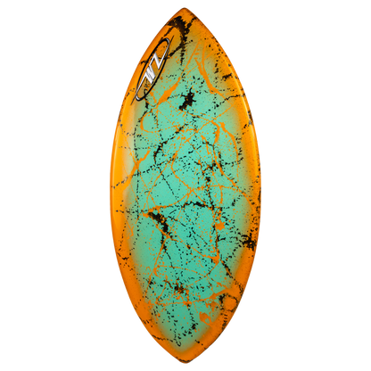 teal/orange halo, no