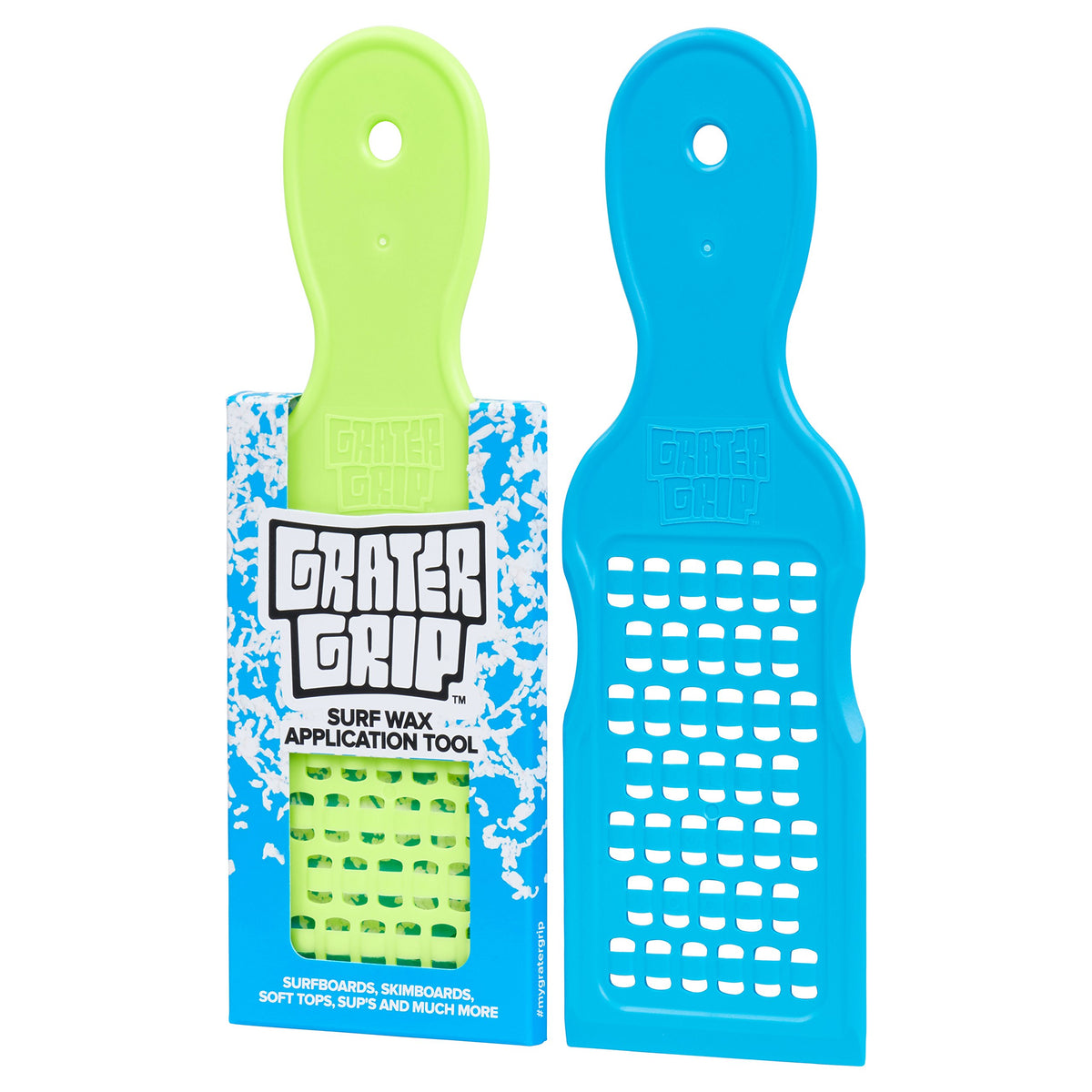 Grater Grip Surf Wax Application Tool